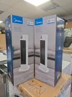 Midea NTH20-22ER(WH) Heizlüfter Energiesparend Leise mit Fernbedienung,PTC 2000 Watt Keramik Heizlüfter mit Thermostat, 2 Heizstufen, 24H Timer, ECO-Modus，für große Räume, 75°-Oszillation, 58CM, Weiß Duisburg - Wehofen Vorschau