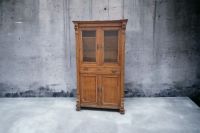 Antik Weichholz Vitrine Wohnzimmerschrank 110x166x55cm Düsseldorf - Golzheim Vorschau