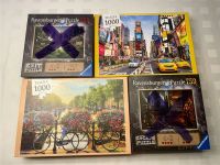 Amsterdam & NewYork Puzzle 1000 Teile Bayern - Ainring Vorschau