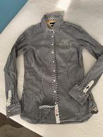Bluse Tommy Hilfiger schwarz weiß kariert Gr. 6/ S/36 Hessen - Solms Vorschau