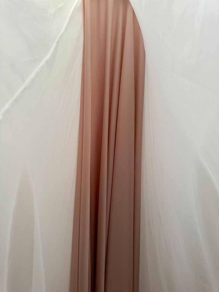 Brautkleid Fräulein Liebe Nude Look Zweiteiler Gr. 38 in Oschersleben (Bode)