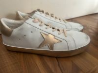 Damen Sneaker Weiss Gold Gr 41 von Milano Nordrhein-Westfalen - Nottuln Vorschau