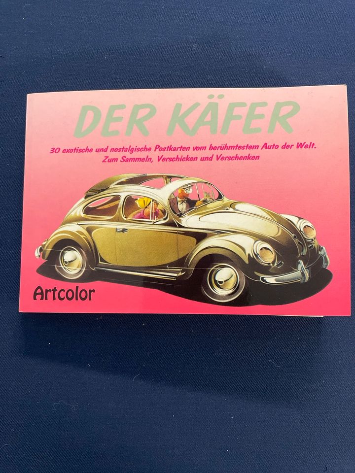 VW Käfer Postkarten vintage 1995 in Felde