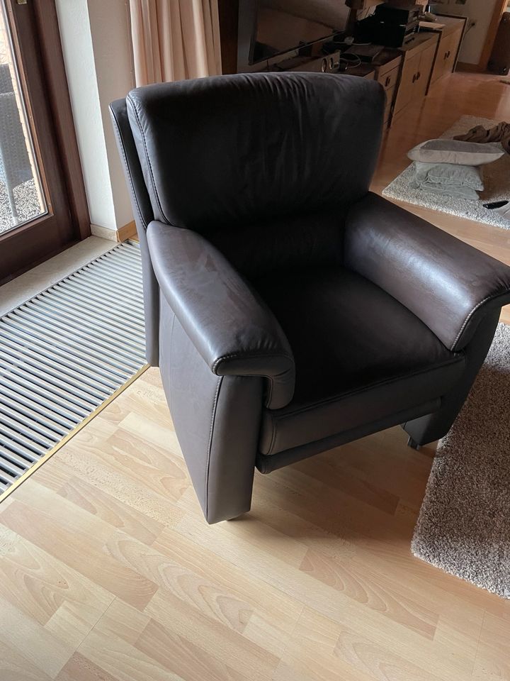 Leder Sessel in Zetel