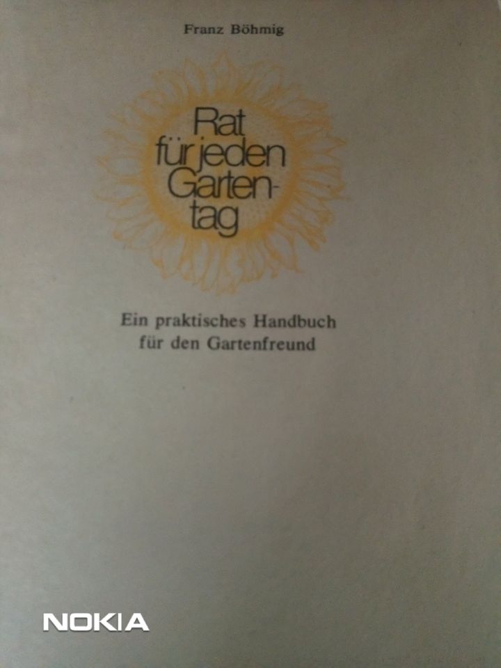 Rat für jeden Gartentag -1965-Neumann Verlag Leipzig in Fredersdorf-Vogelsdorf