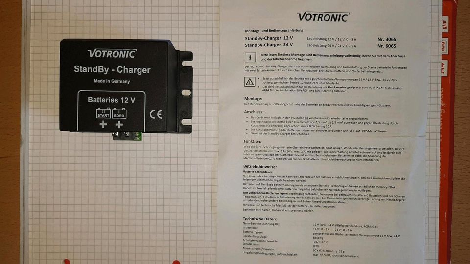 Votronic StandBy-Charger 12V in Witten