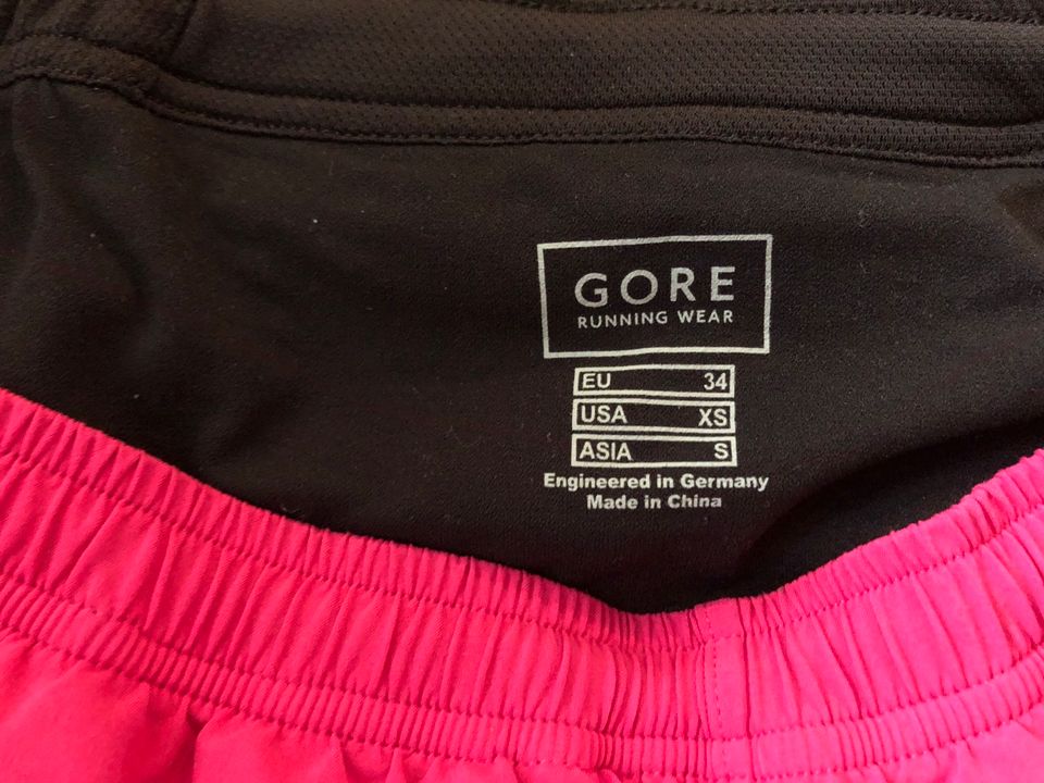 Kurze Laufhose Gore Running Wear Gr. XS (34) in Wolfenbüttel