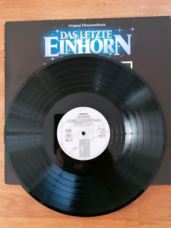 Schallplatte,LP,vinyl "AMERICA - THE LAST UNICORN / Filmmusik" in Saarbrücken