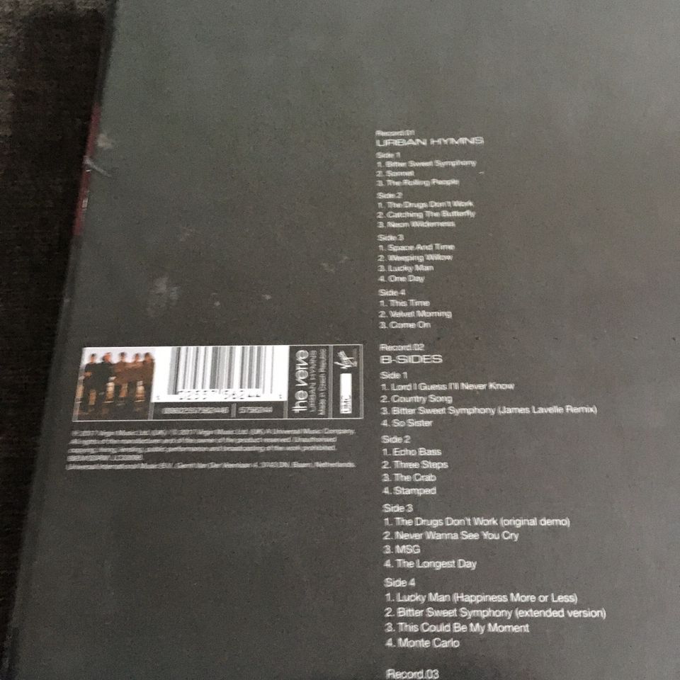 The Verve -6x VinylBOX -NIB- Urban Hymns NOS-Bittersweet Symphony in Düsseldorf