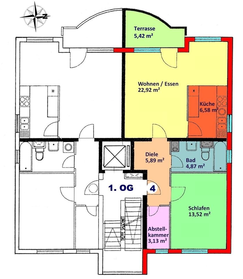 2-Zi.-Balkonwohnung in Löbtau-Süd in Dresden