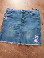 Jeansrock mit Stickerei Sachsen - Grimma Vorschau