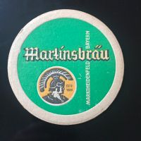 1 Vintage Bierdeckel Martinsbräu Marktheidenfeld Bayern - Coburg Vorschau