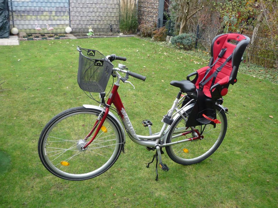 Damenrad 28 Zoll mit Kindersitz Fahrrad in Bottrop