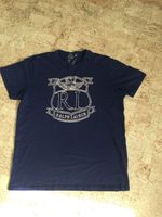 RALPH LAUREN Herren T-Shirt blau mit Aufdruck Gr. L Hessen - Bad Emstal Vorschau