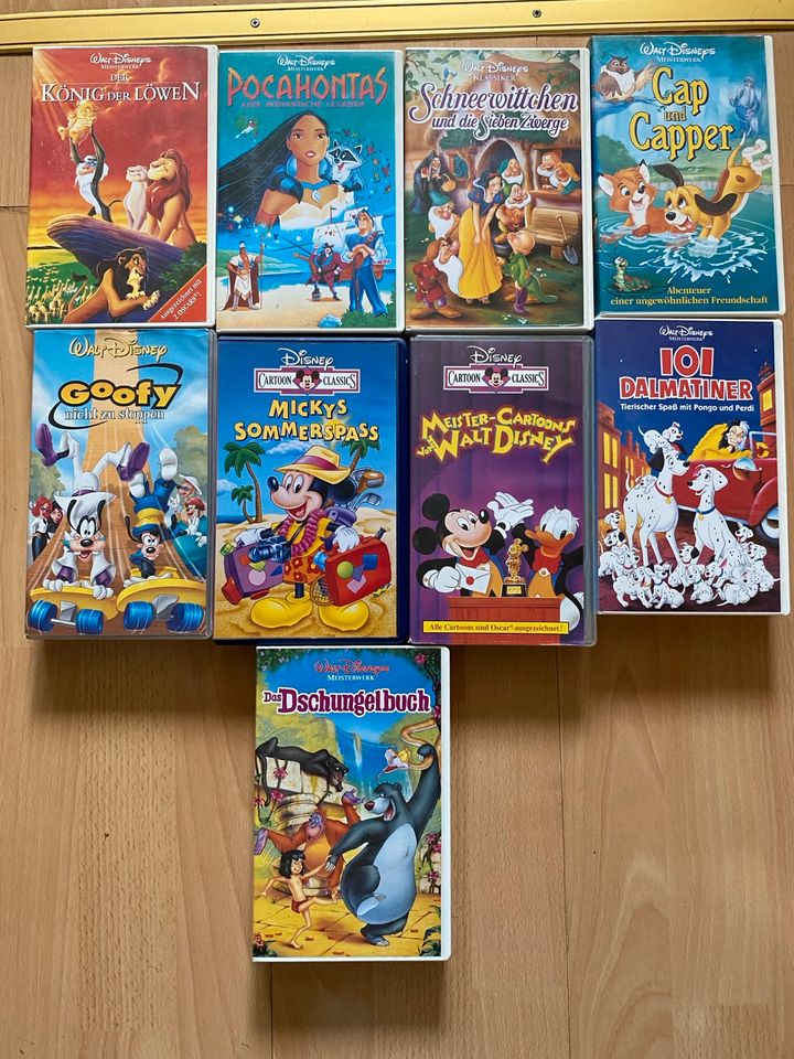 Disney Filme VHS der König der Löwen Schneewittchen Pocahontas in Offenbach