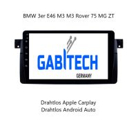 9 zoll Android 13 Autoradio GPS Navi für BMW 3er E46 M3 M3 MG ZT Bluetooth  FM Carplay Dortmund - Brechten Vorschau