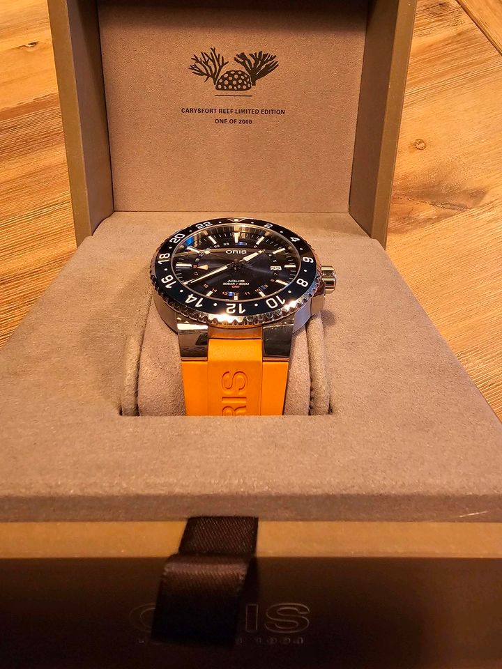 ORIS Carysfort Reef  GMT Ltd. Edition in Rosenheim