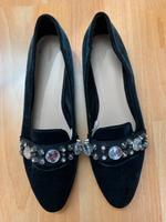 dunkelblaue Zara Schuhe Damen40 Süd - Niederrad Vorschau