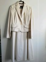 Kleid mit Blazer f. Damen, 2 teilig, Gr. 36|S, Cremeweiß, Niedersachsen - Warberg Vorschau