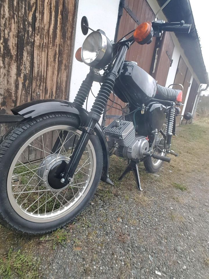 Simson S50 S51 in Schwarzenberg (Erzgebirge)