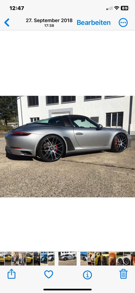 Porsche 991 GTS / TURBO  21 Zoll BC forged RS40 in Gießen