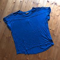 Janina Kurzarm Shirt 48 royal blau Strass Glitzer Stretch Bayern - Türkheim Vorschau