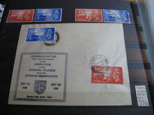 Briefmarkensammlung Guernsey und Jersey riesige Spezialsammlung in Konstanz