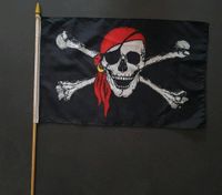 TOTENKOPF FLAGGE 45×28 CM Nordrhein-Westfalen - Steinfurt Vorschau