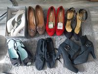 Damen Schuh High Heels rot schwarz weiß Schuhe schick 36 37 39 40 Bayern - Kemmern Vorschau