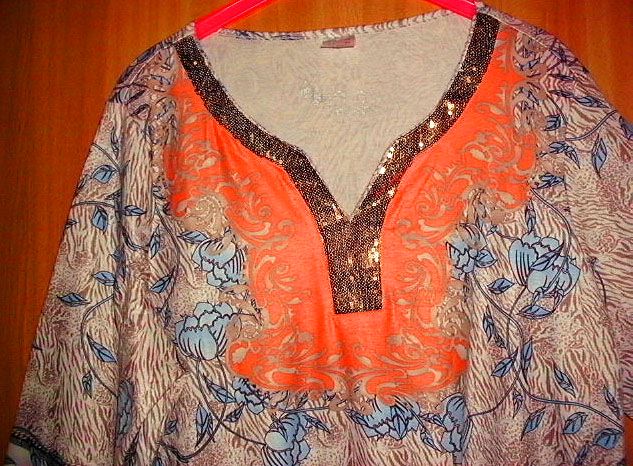 PAOLA Tolles Tunika Shirt , Oberteil m. Pailletten Gr. 48 in Apolda