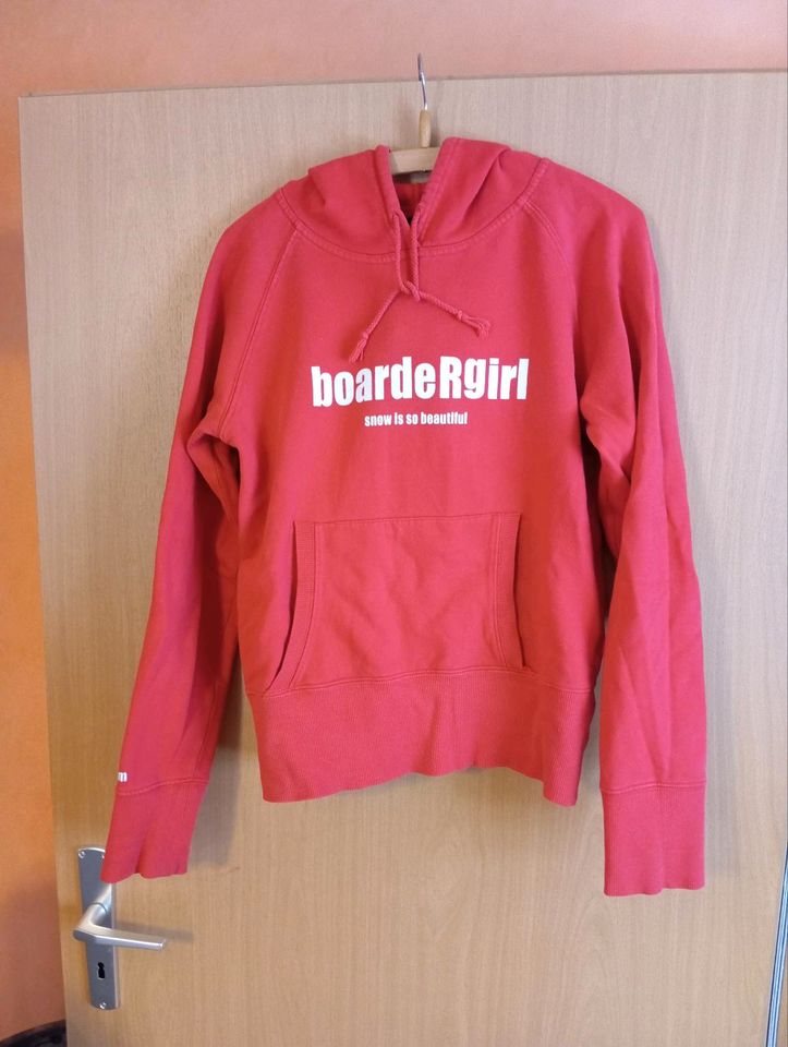 Oldschool VACUUM boardeRgirl Hoodie Gr. 40 M/L Snowboard in Mohlsdorf