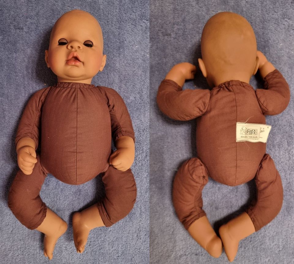 Zapf Chou Chou Baby Puppe 48 cm dunkel 2000 SET 01 / Preis 62 €* in Metzingen
