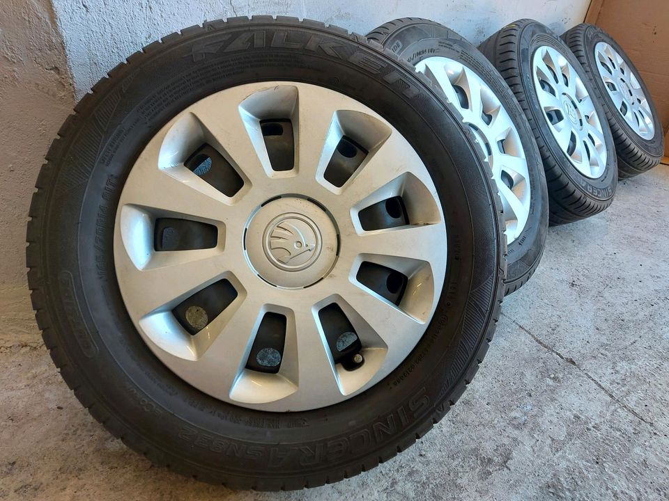 Kompletträder Sommerreifen Skoda Citigo 165/70R14 81T 7mm in Detmold