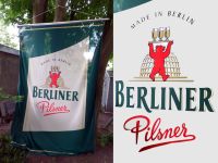 XXXXL BERLINER PILSNER Bier Hiss-Fahne Flagge Banner Berlin - Lichterfelde Vorschau