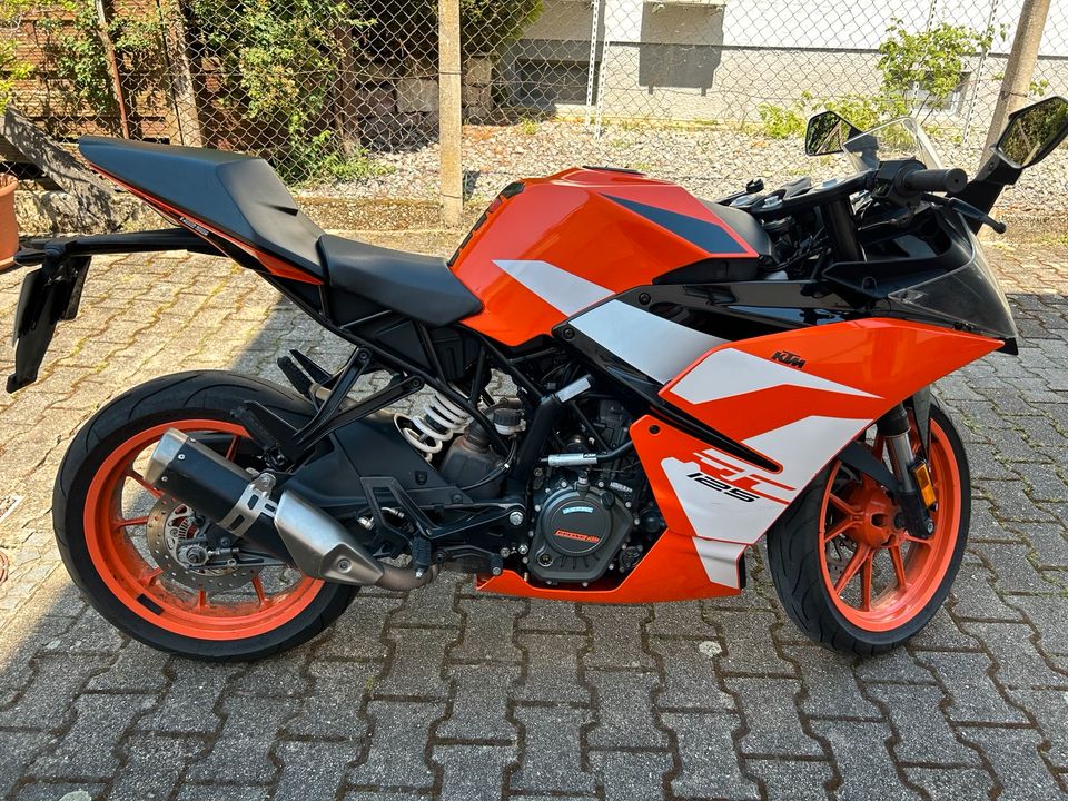 KTM RC 125 in Iffezheim