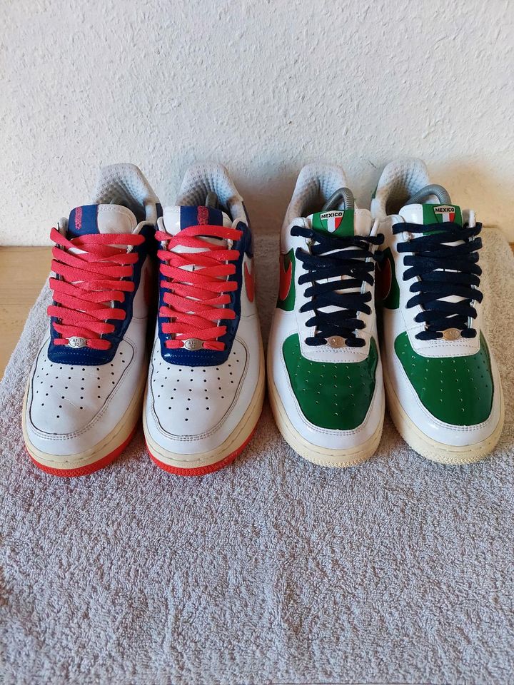 Nike Air Force 1 World Cup Mexico & South Korea Gr.42 42.5 in Ispringen