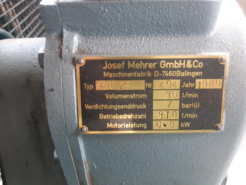Kompressor Josef Mehrer in Elmenhorst/Lichtenhagen