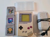 Nintendo Game Boy 1989 mit 3 Spielen inklusive Versand! Niedersachsen - Wittingen Vorschau