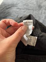 Bershka Cargo Hosen Schwarz Wide Leg Bayern - Essenbach Vorschau