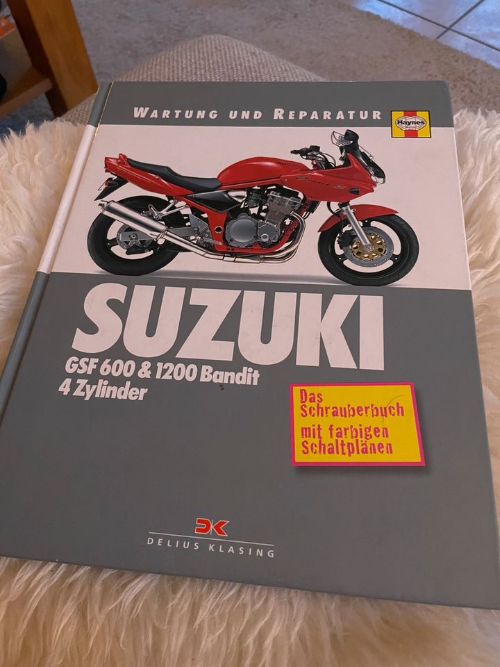 Suzuki GSF 600 & 1200 Bandit Wartung und Reparatur Originalbuch in Kropp