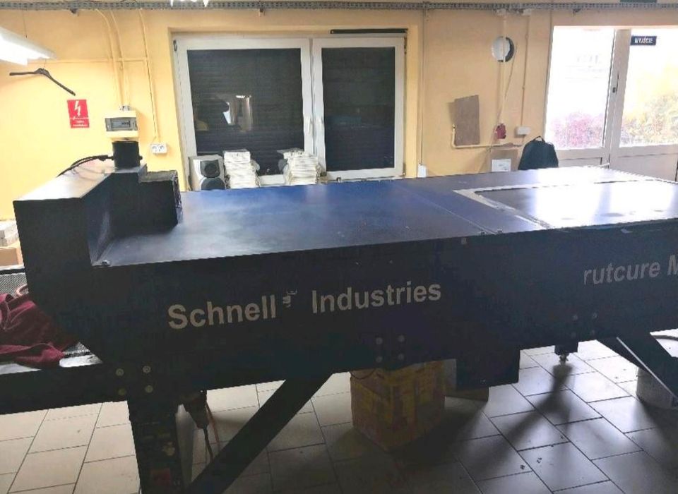 Siebdruck Trockenkanal, Bandtrockner, Schnell Industries in Potsdam