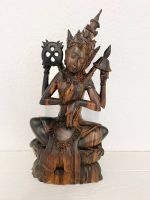 39cm asiatische Teakholz Schnitzerei Indonesien Figur Skultur Niedersachsen - Verden Vorschau