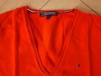 Pullover Tommy Hilfiger rot orange Größe S TOP-Zustand Nordrhein-Westfalen - Bad Oeynhausen Vorschau