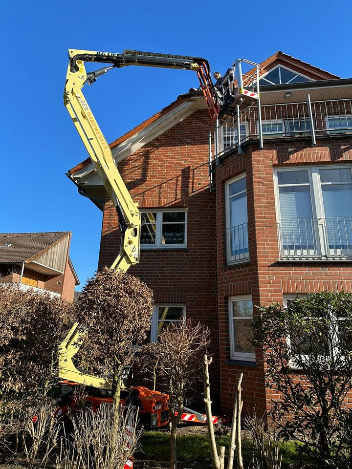 Arbeitsbühne Hubsteiger 17 m Mieten #Fensterreinigung in Lohne (Oldenburg)