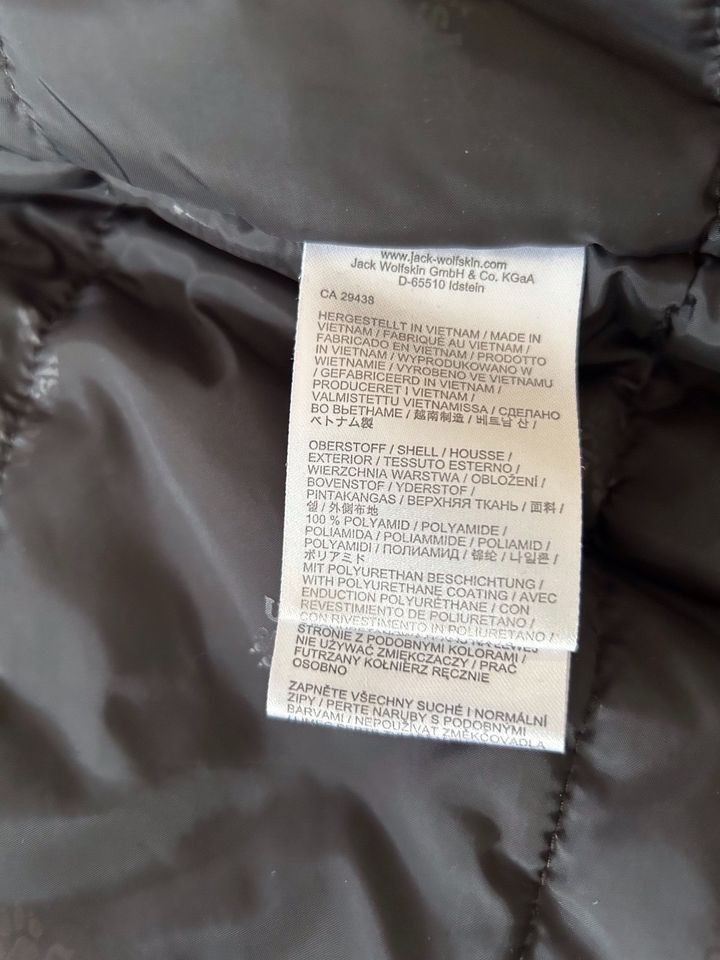 Jack Wolfskin Damen Parka, Winterjacke, Teddy, schwarz, M in Poxdorf