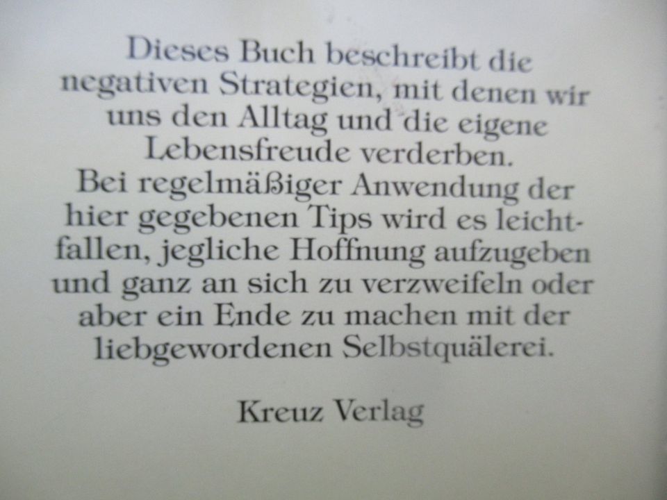 psychologie-selbsthilfe-positiv denken-glücklicher leben-zen in Beilngries