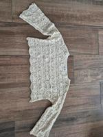 Cropped Häkelpullover (beige/creme) - neu Nordrhein-Westfalen - Werl Vorschau