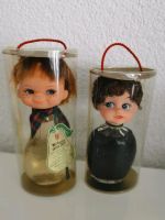Zwei Miniaturflasche mit Puppenkopf aus den 70er Jahren Nordrhein-Westfalen - Gummersbach Vorschau