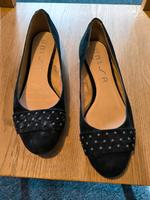 Damen Ballerinas von  Unisa 42 schwarz Wildleder Sohle echt Ledet Bayern - Beilngries Vorschau