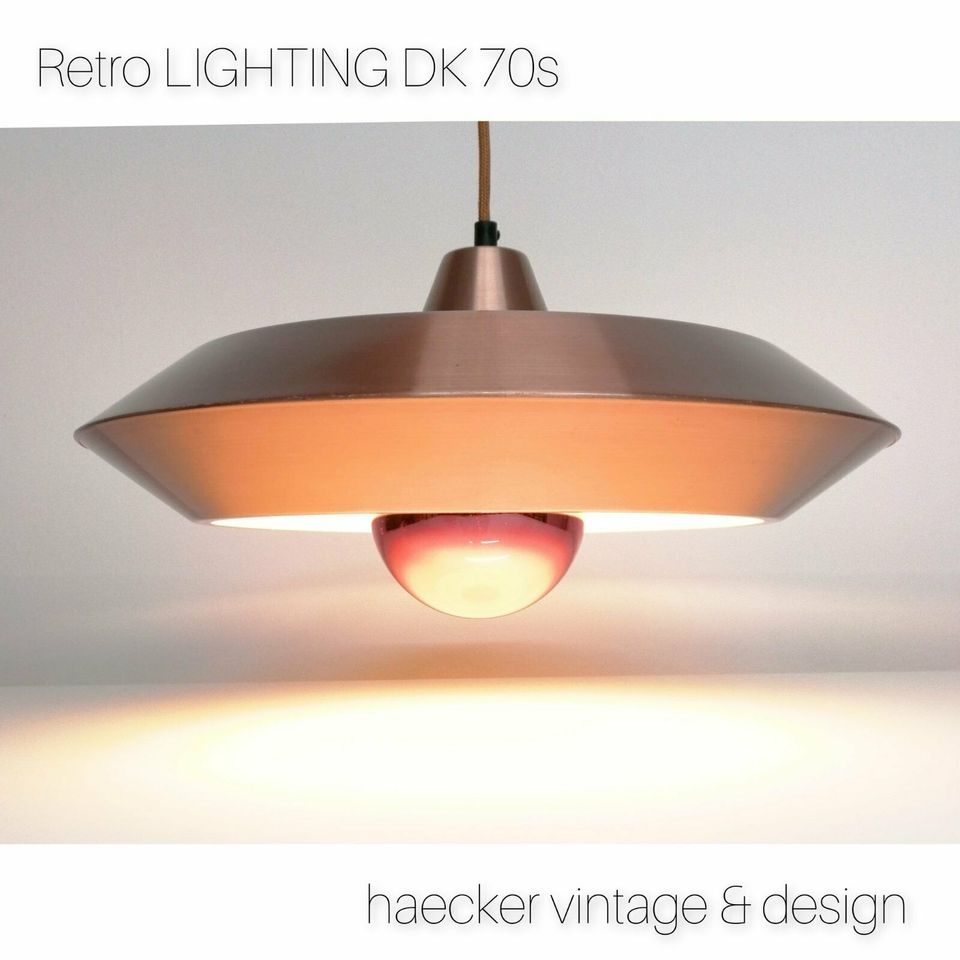 LAMPE danish design zu RETRO lyfa midcentury Space Age 70er in Dortmund